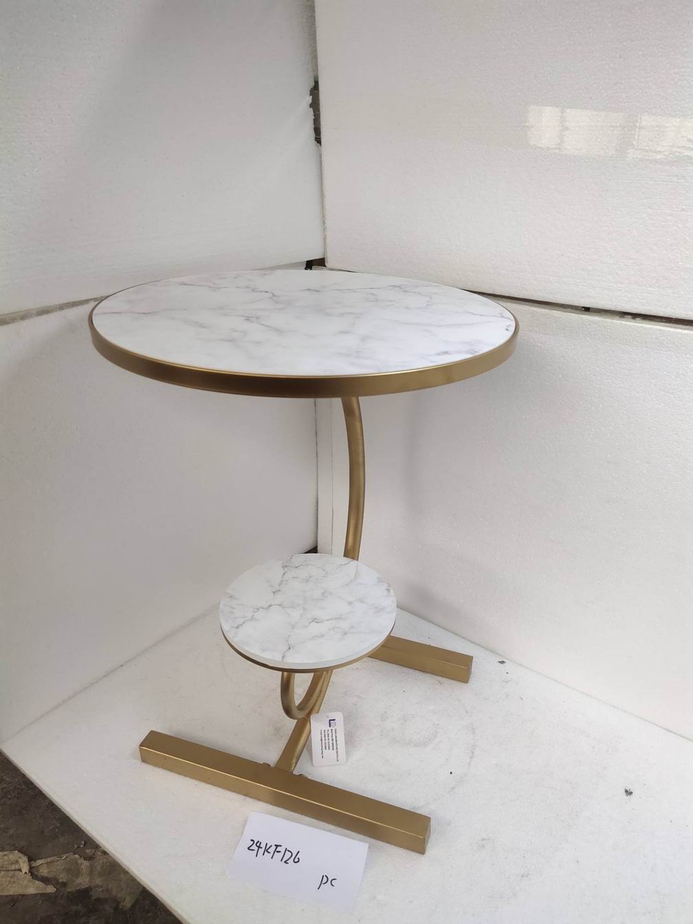 metal table