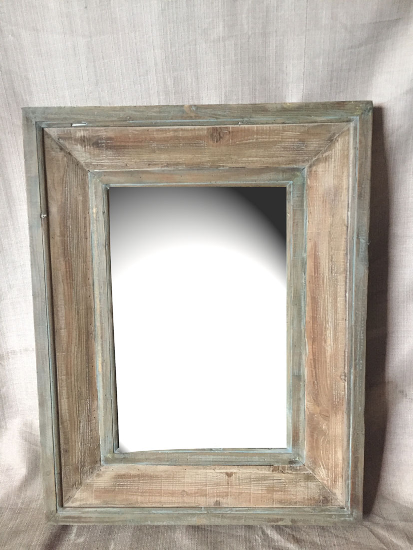 Industrial style mirror