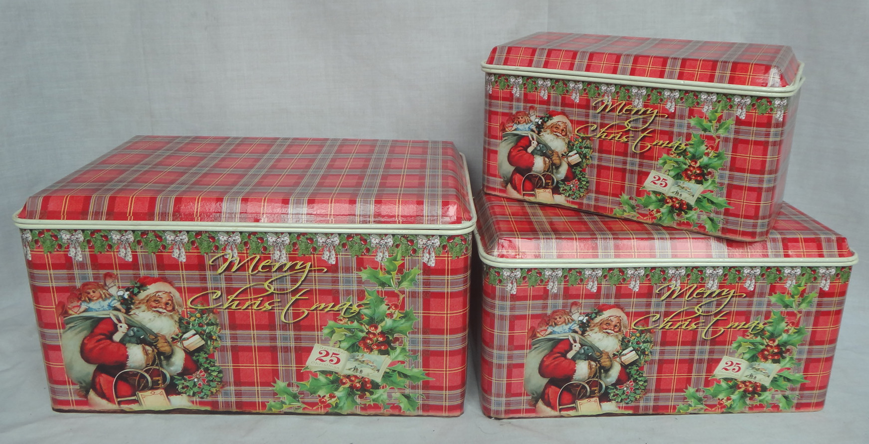 Christmas metal BOX